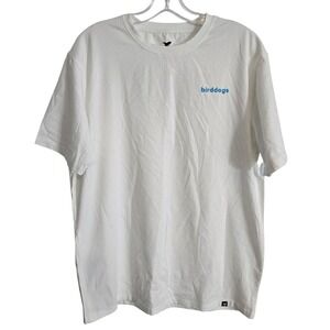 Birddogs Mens XL Graphic T Shirt White Logo Casual Cotton Short Sleeve Tee